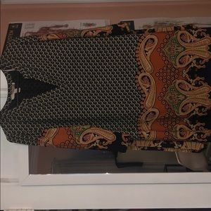 Bohemian fall dress from Forever 21 XXI